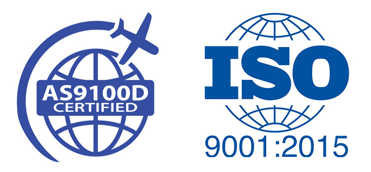 Proto Technologies is AS9100D and ISO9001:2015 Certified